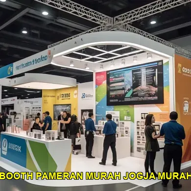 booth pameran murah jogja murah
